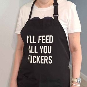 I'll feed all you fuckers apron fits size L